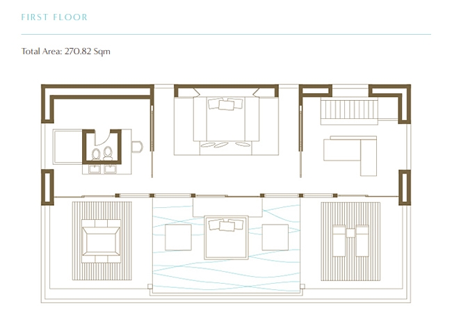 Palm Residence - first floor